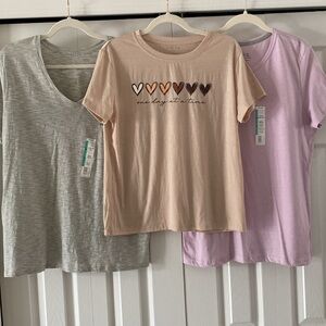 Set of 3 XL Tees. Time & True are NWT